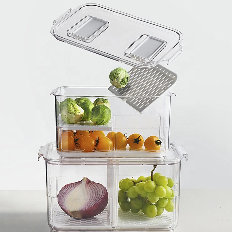 New Kitchen Products Plastic Fridge Organizer for Food