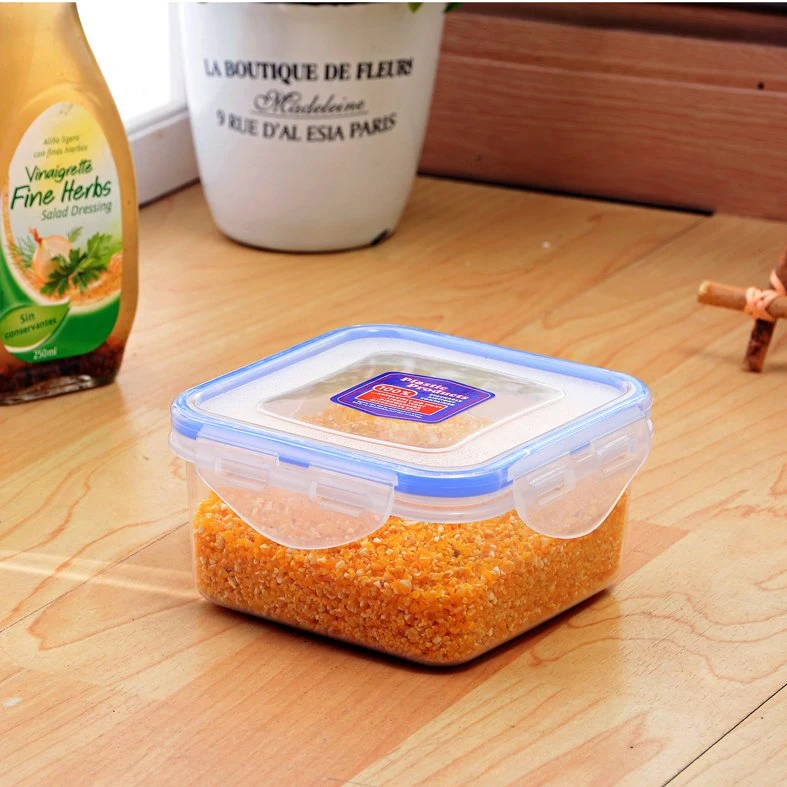 3000ml Large Airtight Lock Plastic Square Food Container Crisper